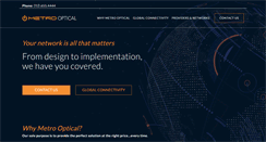 Desktop Screenshot of metrooptical.com